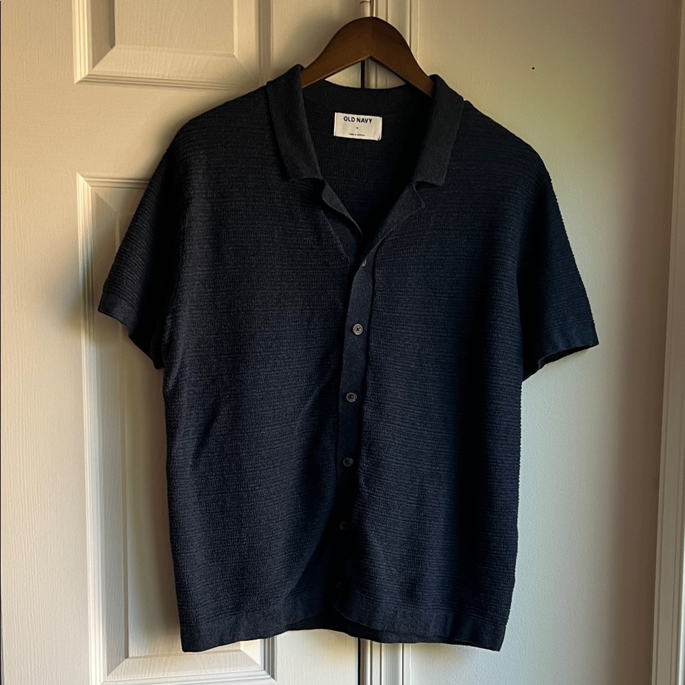 Old Navy Short Sleeve Camp Sweater
